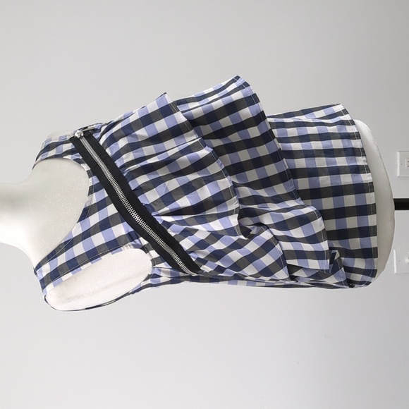 Vintage JC de Castelbajac Sleeveless Checkered Blouse - Picture 2 of 14